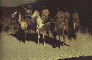 Frederic Remington, Who Comes There (mk43)